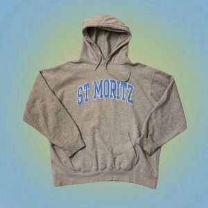 brandy melville grey st moritz hoodie